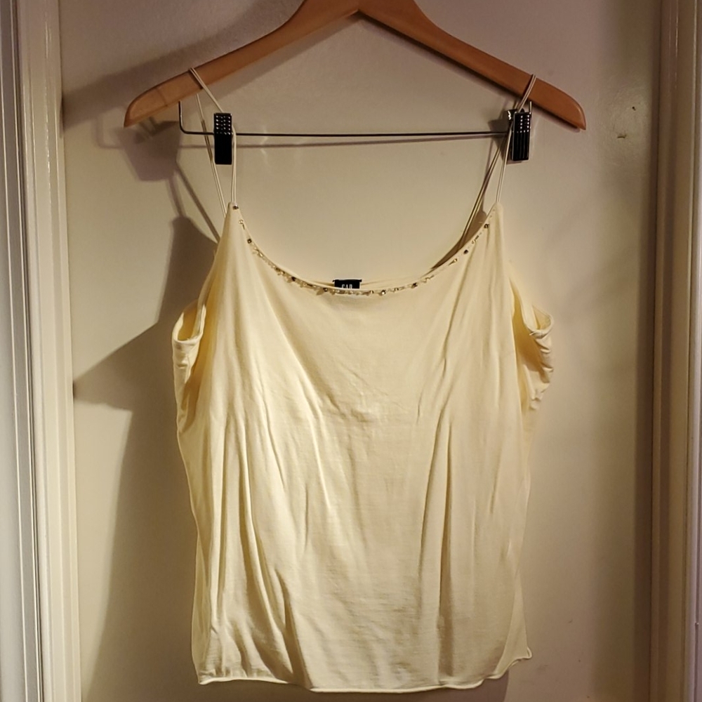 Rhinestone accent camisole.